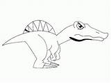 Coloring Dinosaur King Pages Baryonyx Popular Coloringhome sketch template