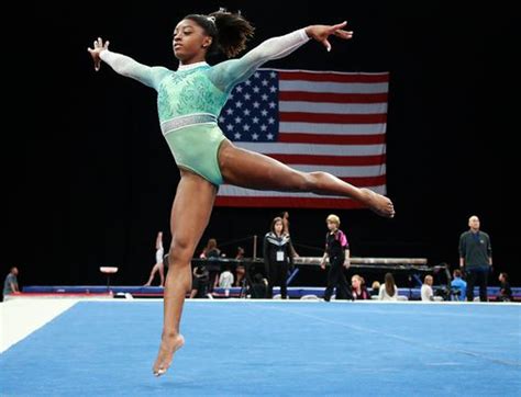 Once Again Simone Biles Is The Top Gymnast In The Country