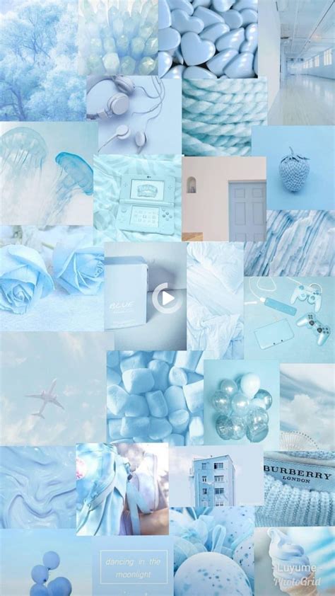 cute aesthetic wallpapers   blue hd