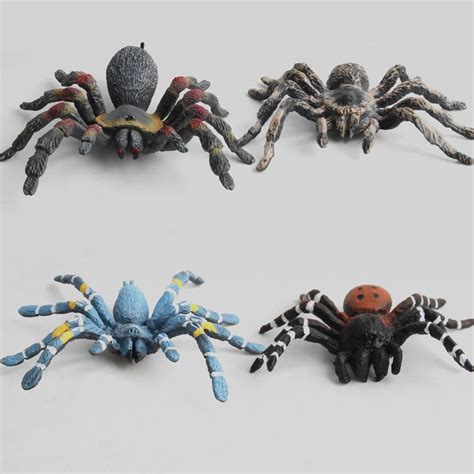 hiinst educational science toy simulated spider model toy  kids children figurines toys