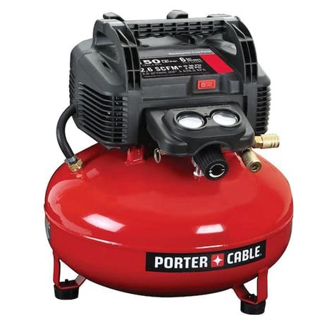 reviews  porter cable  gal  psi portable electric pancake air compressor pg