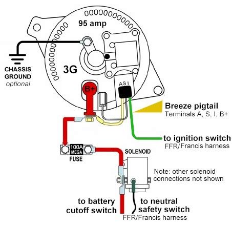 suggested wiring diagram alternator field disconnect circuit wiring diagram reference