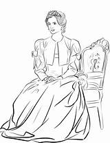 Coloring Diana Princess Pages Printable Drawing Categories sketch template