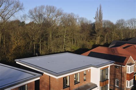 contemporary homes  heritage area feature protan flat roofs buildingtalk construction news