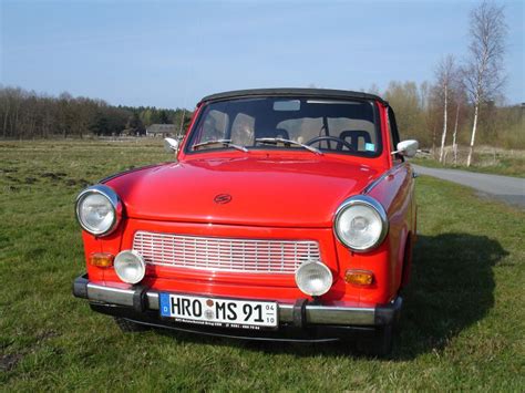 trabant p ostermann cabriolet baujahr  ifa freunde rostock