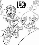 Luca sketch template