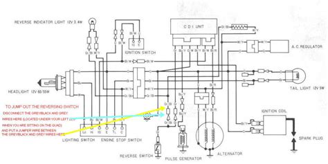 honda  fourtrax ignition wiring diagram  stella wiring