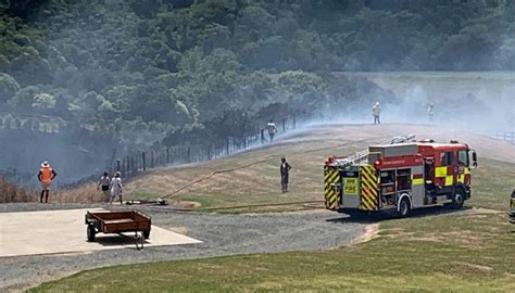 large scrub fire breaks   whitford auckland newshub