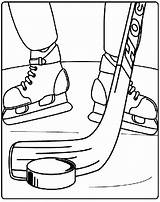 Hockey Coloring Pages Crayola sketch template