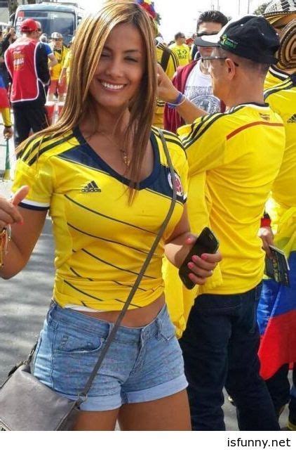 Colombia Fans World Cup So Awesome Football