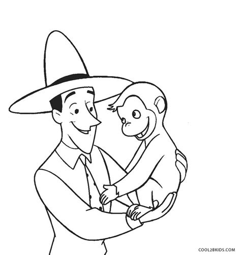 printable curious george coloring pages  kids coolbkids