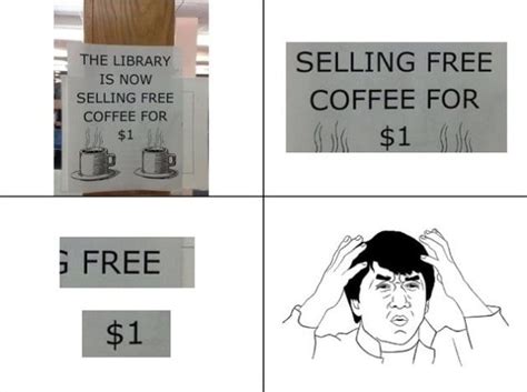Funny Free Coffee Meme And Lol