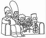 Simpsons Colorir Simpson Bart Lisa Ausmalbilder Couch Familia Homer Coloringcity Família Sentada Rapper Tudodesenhos Getcolorings Marge Mandalas Erwachsene Libros sketch template