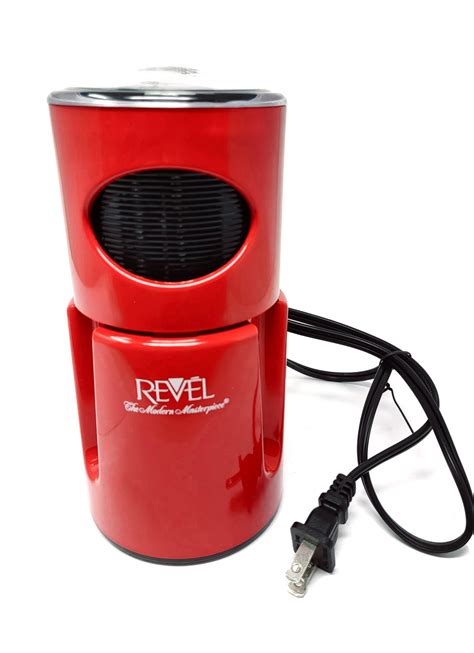 revel ccm101 110 volt wet and dry coffee spice grinder red 57195