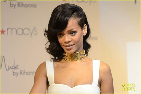 rihanna nude by rihanna fragrance launch photo 2767537 rihanna pictures just jared