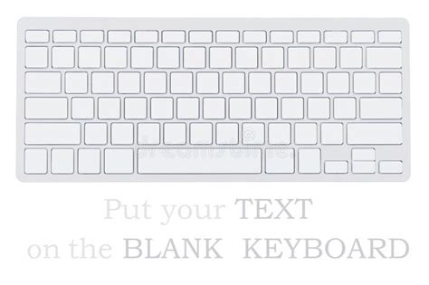 blank keyboard stock image image  desktop supply