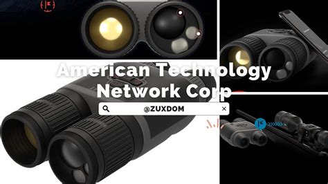 binocular american technology network corp atn binox  thermal binocular laser range