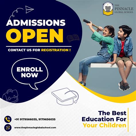 admissions open   school advertising admissions poster