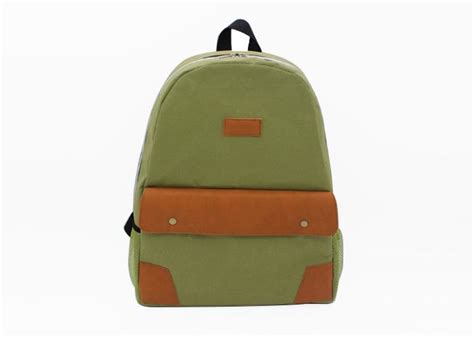 lightweight backpack custom recyclable leisure style washable kraft paper backpacks