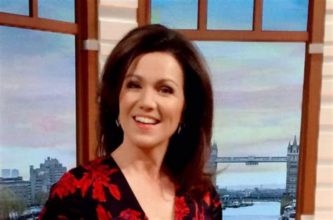 susanna reid hot dress teases cleavage on good morning britain daily star