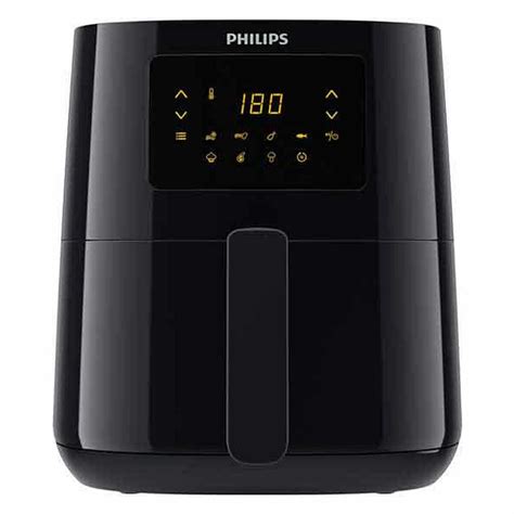 buy philips essential air fryer  hd black  shop electronics appliances