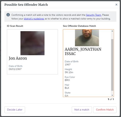 Sex Offender Databases And Laws Vms Navigate360