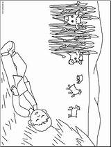 Boy Little Blue Coloring Pages Getcolorings Color sketch template