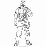 Siege Mute Warden Xcolorings 66k sketch template