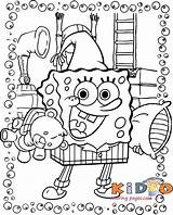 Spongebob Pages Coloring Color Squarepants Gary Print Kids Cartoon sketch template