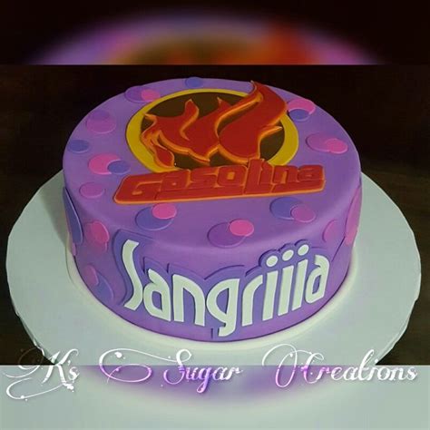 Sangriiia Gasolina Theme Cake Themed Cakes Cake Desserts