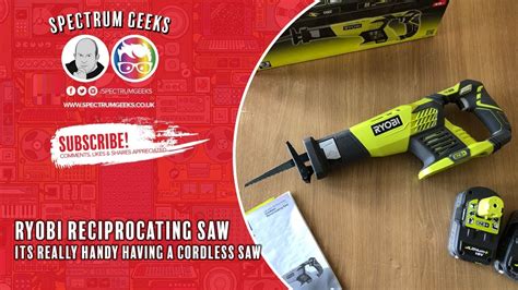 Checking Out The Ryobi Reciprocating Saw Rrs1801m Youtube
