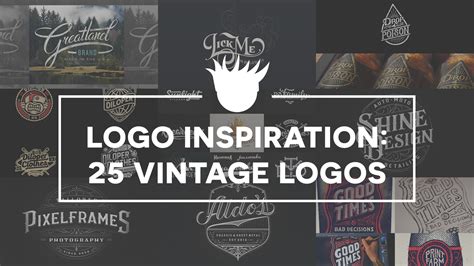 beautiful vintage logos  design inspiration