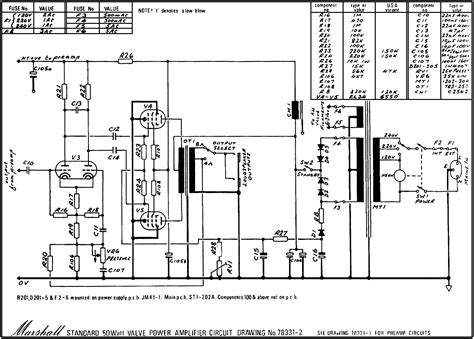 marshall jmp  service manual  schematics eeprom repair info  electronics experts