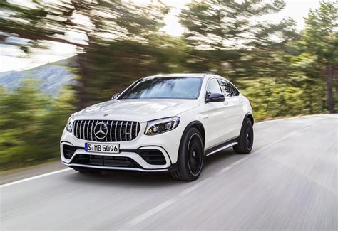 mercedes amg glc  revealed  powerful suv   class