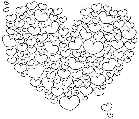 love heart colouring pages colorings world heart coloring pages
