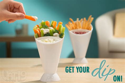 french fry dipping cone dip and devour finger foods