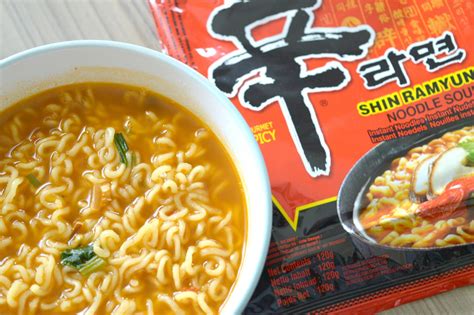 Shin Ramyun The Best Spicy Instant Noodles I Think So