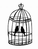 Cage Bird Coloring Pages Breeding Print Getcolorings Printable Bir Color Button Using sketch template