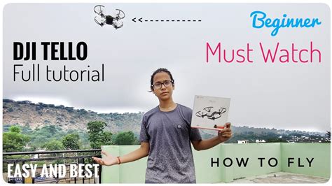 tutorial  dji tello drone   control dji tello drone dji tello drone