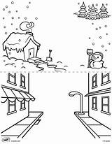 Street Coloring Pages Winter First Sweeper Crayola Template 53kb sketch template