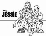 Jessie Coloring Disney Channel Pages Printable Print Getdrawings Color Getcolorings Kids Jessi Colorings sketch template