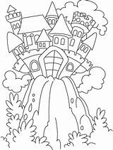 Coloring Pages Fairy Castle Tale Sheets Kids Colouring Tales Fairytale Printable Colour Hill Print Quality High Detailed Princess Choose Board sketch template