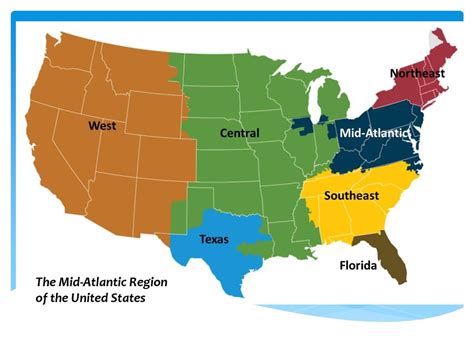 mid atlantic region   united states