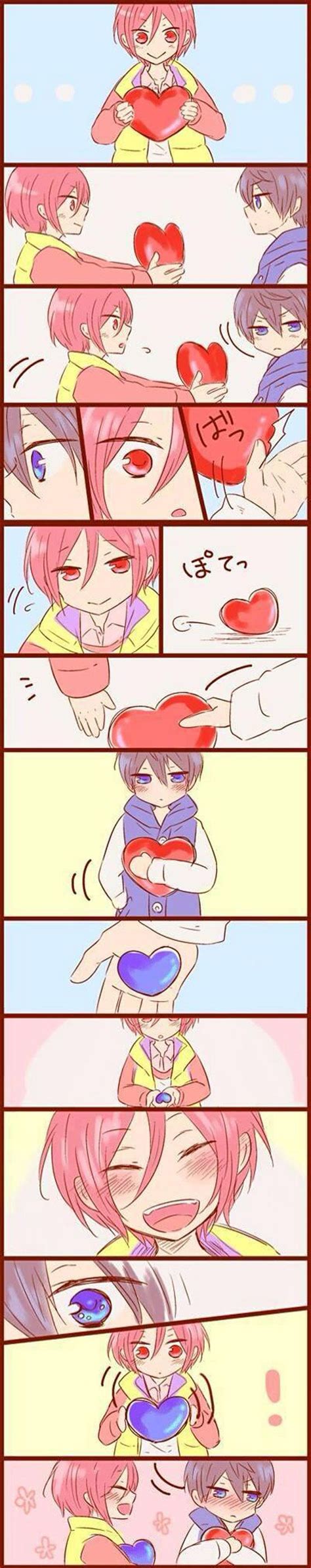 rin x haru this is so fudging cute free pinterest heart that day and kawaii