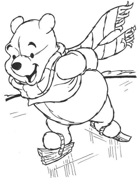 disney winter coloring pages coloring home