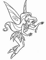 Coloring Pages Tinkerbell Fairy Disney Vidia Periwinkle Colouring Drawings Fairies Book Drawing Cartoon Getdrawings Tinker Bell sketch template