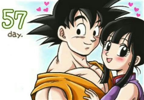 Pin En Goku And Chichi