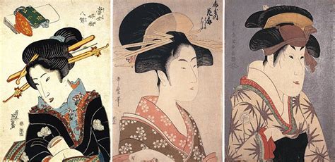 ukiyo  prints reflect  popular culture  edo nipponcom