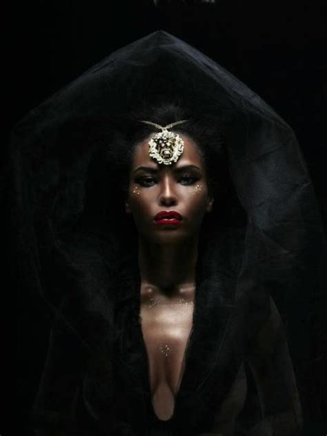 gorgeous west african nubian queen with ancient hood hot