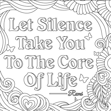 coloring page   words  science     core  life